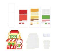 Rompecabezas De Pegatinas Seguras Conjunto De Expresión Creativa Hecho a Mano Actividades De Juego Creativas Para Niños Suministros De Arte Reutilizables Juguete De Rompecabezas Para Niños