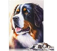Rompecabezas de Perro Meme, Rompecabezas Rectangular de Papel Entrelazado preciso para Adultos y niños, 1000 Piezas (26 x 38 cm)