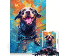 Rompecabezas de Perro Submarino para Adolescentes, 1000 Piezas, lógica, Ocio Lento, Bordes definidos, Regalo Festivo (50x75cm)