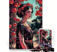 Rompecabezas de Perséfone, Reina del Inframundo, 1000 Piezas para Adolescentes, Juguete de lógica, Tren, luz, relajación, Corte Suave, decoración de Pared (50x75cm)