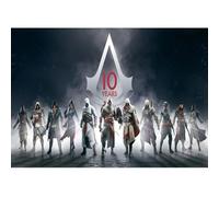 Rompecabezas de personajes de Assassin's Creed para adultos, rompecabezas de 1000 piezas para adultos, rompecabezas desafiante de 1000 piezas para adultos (38 x 26 cm)