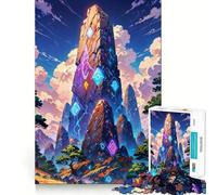 Rompecabezas de Piedras con runas para Adultos, 1000 Piezas, Juguete para ejercitar la Mente, Divertido, Corte de precisión, 50x75cm