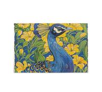 Rompecabezas de piezas de pavo real azul para adultos, entretenimiento e inteligencia, juegos de cerebro duro, regalos para papá, mamá, rompecabezas para adultos, 500 piezas