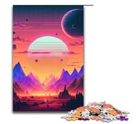 Rompecabezas de Piezas Explorando un Mundo distante para Adultos Ideal para diversión Familiar relajación y Regalos navideños 1000 Piezas (75 x 50 cm)