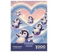 Rompecabezas de pingüinos, 1000 Piezas, Rompecabezas de Animales, Juguetes de desafío fantásticos, Juegos educativos, decoración del hogar, para Adultos y niños Mayores de 14 años 70x50cm/1000pcs