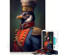 Rompecabezas de pingüinos de 1000 Piezas para Adultos Juguete Interactivo, Divertido y de líneas limpias Pieza de Arte (50x75cm)