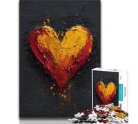 Rompecabezas de Pintura al óleo de Amor para Adolescentes, Ayuda a ejercitar el Cerebro, Juguetes adictivos para Cultivar la Paciencia, una Obra de Arte de 50x75cm