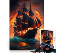 Rompecabezas de Piratas del Océano para Adolescentes, 1000 Piezas, Recall Upgrade, Relajante, Divertido, Diseño Transparente, Decoración de Pared (50x75cm)