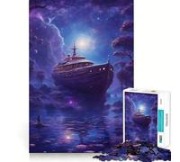 Rompecabezas de Piratas misteriosos de 1000 Piezas para Adolescentes, Juguete de lógica, Juego en Grupo, Corte de precisión, Regalo Original (38x26cm)