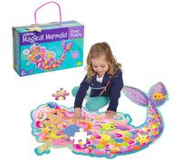 Rompecabezas de piso de sirena m gica brillante de Peaceable Kingdom
