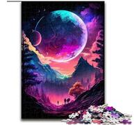 Rompecabezas de Planetas alienígenas para Adolescentes, 1000 Piezas, Juegos educativos, decoración del hogar y Regalos para Toda la Familia (50x75cm)