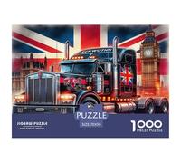 Rompecabezas de plástico Duradero para Adultos, 1000 Piezas, Corte de precisión, Acabado Suave, Alivio del estrés, atención Plena, desintoxicación Digital, 70 x 50 cm (1000 Piezas)