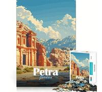 Rompecabezas de póster Vintage de Petra Jordan, 1000 Piezas para Adultos, Juguete cognitivo, Divertido Montaje de imágenes, Pieza de colección de Arte (38x52cm)