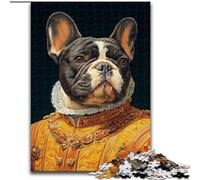 Rompecabezas de Pug de 1000 Piezas para Adultos, Juegos educativos, decoración del hogar, Ideal para Decorar el Escritorio (26x38cm)