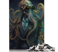 Rompecabezas de Pulpo: desafiante y Estimulante Rompecabezas de cartón Premium para Adultos y Adolescentes, 1000 Piezas (75 x 50 cm)