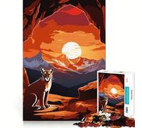 Rompecabezas de Puma para Adolescentes, 1000 Piezas, Juguete Mental, diversión, Corte Premium, Regalo Original (38x26cm)