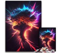 Rompecabezas de raíces de neón para Adultos, 1000 Piezas, Rompecabezas difíciles para Adultos, decoración del hogar, Entrenamiento Mental y Regalos navideños, 50x75cm/19,68x29,52 Pulgadas