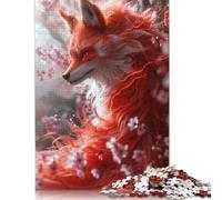Rompecabezas de Red Fox Fantasy de 1500 Piezas para Adultos, Ideal para Relajarse y desafiar, para niños a Partir de 12 años (85 x 57 cm)