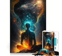 Rompecabezas de Reflejos de nebulosas para Adultos, 1000 Piezas, Juguete para desarrollar la Mente, Juego de ingenio, diseño y Montaje, Regalo Encantador (38x52cm)