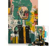 Rompecabezas de Retrato Abstracto Original para Adultos, 1000 Piezas, Juguete de lógica Resistente, Alivio de tensión, Borde Transparente, Regalo Premium (50x75cm)