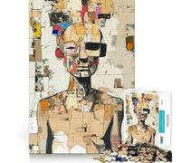 Rompecabezas de Retrato Tipo Collage Original de 1000 Piezas para Adultos Juguete cognitivo para Fortalecer los Lazos afectivos Ideal para armar y Crear un Ambiente Especial Artículo de Santa Claus