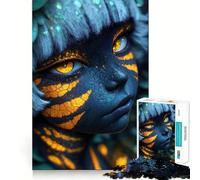 Rompecabezas de Retratos de Criaturas místicas para Adolescentes, 1000 Piezas, Juguete para ejercitar la Mente y aliviar el estrés, Corte Premium, Regalo increíble (50x75cm)