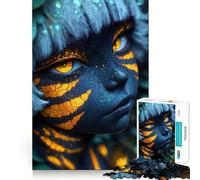 Rompecabezas de Retratos de Criaturas místicas para Adultos, 1000 Piezas, Juguete para desarrollar la Mente, Juego de ingenio, diseño y Montaje, Regalo Encantador (38x26cm)