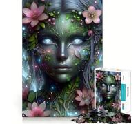 Rompecabezas de Retratos de espíritus de la Naturaleza para Adultos, 1000 Piezas, Logic Boost Toy Group Joy Premium Edge, Sorpresa de cumpleaños (38x52cm)