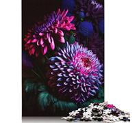 Rompecabezas de Retratos de Flores, Juegos desafiantes para Toda la Familia, Rompecabezas de cartón 100% Reciclado para Adultos y niños, Regalo de cumpleaños, 1000 Piezas (26 x 38 cm)