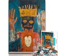 Rompecabezas de Reyes Estilo Basquiat para Adolescentes, 1000 Piezas Un Juego desafiante, Ideal para Regalar a Toda la Familia (50x75cm)