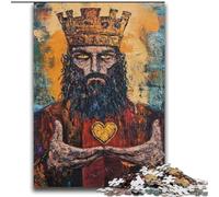 Rompecabezas de Reyes Estilo Basquiat para Adultos y Adolescentes, a Partir de 14 años, decoración del hogar, Juegos Familiares, Regalos de cumpleaños y Navidad (70x100cm)