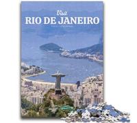 Rompecabezas de Río de Janeiro para Adultos (1000 Piezas), Juegos educativos, decoración del hogar, 2000 Piezas (70x100cm)