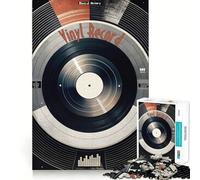 Rompecabezas de ritmos de música Retro para Adultos, 1000 Piezas, Juguete para ejercitar la Mente, pasatiempo Tranquilo, diseño, Montaje, Regalo navideño (38x26cm)