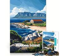 Rompecabezas de Robben Island, Sudáfrica, para Adolescentes, 1000 Piezas, Juguete para ejercitar la Mente, diversión Relajante, Corte preciso, Regalo Festivo (50x75cm)