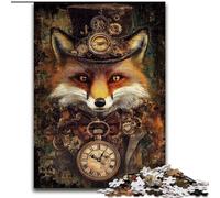 Rompecabezas de Robot Fox para Adultos y Adolescentes, a Partir de 14 años, Divertidos Juegos, Actividades en casa, Regalos de cumpleaños y de Viaje (26x38cm)