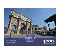 Rompecabezas De Roma 1000 Piezas para La Familia - Juego En Papel Ecológico Que Estimula El Desarrollo Cognitivo Y La Diversión 70x50cm/1000pcs