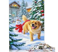 Rompecabezas de Rottweiler, Rompecabezas Rectangular de Papel para Adultos y Adolescentes, 1000 Piezas (38 x 26 cm)
