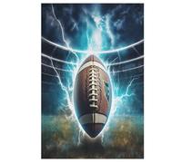 Rompecabezas de rugby para adultos y niños, 1000 piezas, juegos para niños de 12 años - Juegos educativos puzles de madera regalo niña y niño - 78 × 53 cm