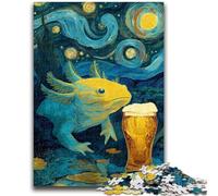 Rompecabezas de salamandras de Cielo Nocturno, 1000 Piezas, Ideal para Adultos, Juegos Familiares desafiantes, Juguetes para Decorar la Pared del hogar (50x75cm)