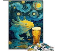 Rompecabezas de salamandras del cielo nocturno para adolescentes, 1000 piezas, para mayores de 14 años, juegos divertidos, actividades en casa, regalos de cumpleaños, regalos de viaje (tamaño 50x75cm)