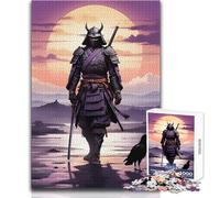Rompecabezas de Samurais Solitude de 1000 Piezas, Divertido Juego de Desarrollo cognitivo, Regalo de celebración Especial y reflexivo, tamaño 38x52cm