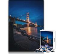 Rompecabezas de San Francisco para Adolescentes, 1000 Piezas, Juego Educativo de concentración, conmovedor, tamaño 38x52cm