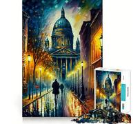 Rompecabezas de San Petersburgo a Color para Adolescentes, 1000 Piezas, Juguete para la Mente, Escape Tranquilo, Borde preciso, Regalo increíble (38x26cm)