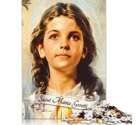 Rompecabezas de Santa María Goretti para Adultos, 1000 Piezas, 75 x 50 cm.