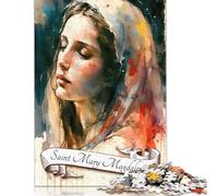 Rompecabezas de Santa María Magdalena de 1000 Piezas para Adultos, Juego Intelectual, Juguetes para niños, 1000 Piezas (38 x 26 cm)