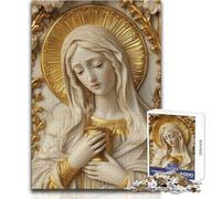 Rompecabezas de Santa María Magdalena para Adultos, 1000 Piezas, Ideal para Decorar la Pared en Familia Apto para Mayores de 14 años (38x26cm)