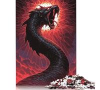Rompecabezas de Serpiente Mística, Juegos Educativos, Actividades Familiares, Rompecabezas Premium de Cartón para Mujeres y Hombres, 1000 Piezas (26 x 38 cm)