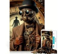 Rompecabezas de Sherlock Holmes Steampunk de 1000 Piezas para Adultos y Adolescentes Mejora la Memoria Ligero y Relajante Corte preciso Un Regalo Encantador 50x75cm