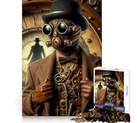 Rompecabezas de Sherlock Holmes Steampunk de 1000 Piezas para Adultos y Adolescentes Mejora la Memoria Ligero y Relajante Corte preciso Un Regalo Encantador 50x75cm