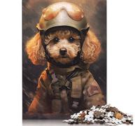 Rompecabezas de Soldado caniche Toy para Adultos y niños. Juguete Educativo y Divertido para Decorar el hogar, a Partir de 14 años, 1500 Piezas (85 x 57 cm)